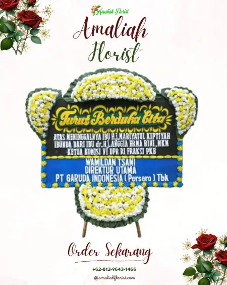 Papan Bunga Duka Tanjungharjo